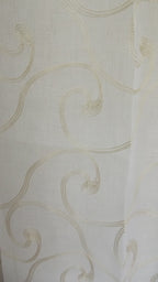 Visillo Nala Beige – Sofisticación Clásica y Calidez Envolvente (140 x 260 cm)