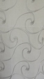 Visillo Nala Gris – Elegancia Contemporánea y Contraste Sofisticado (140 x 260 cm)