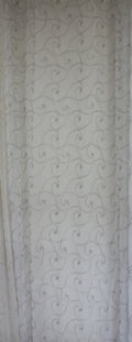 Visillo Nala Gris – Elegancia Contemporánea y Contraste Sofisticado (140 x 260 cm)