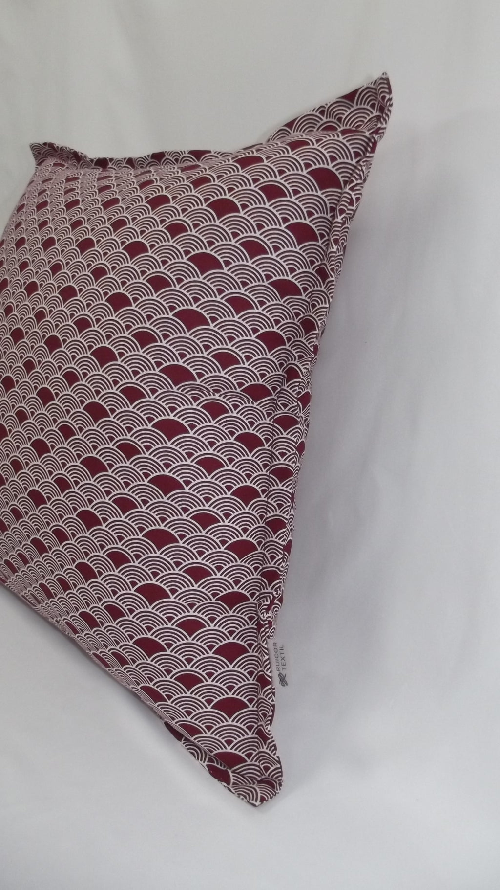 Cojín Nami Rojo| 100% Algodón (Con Relleno)