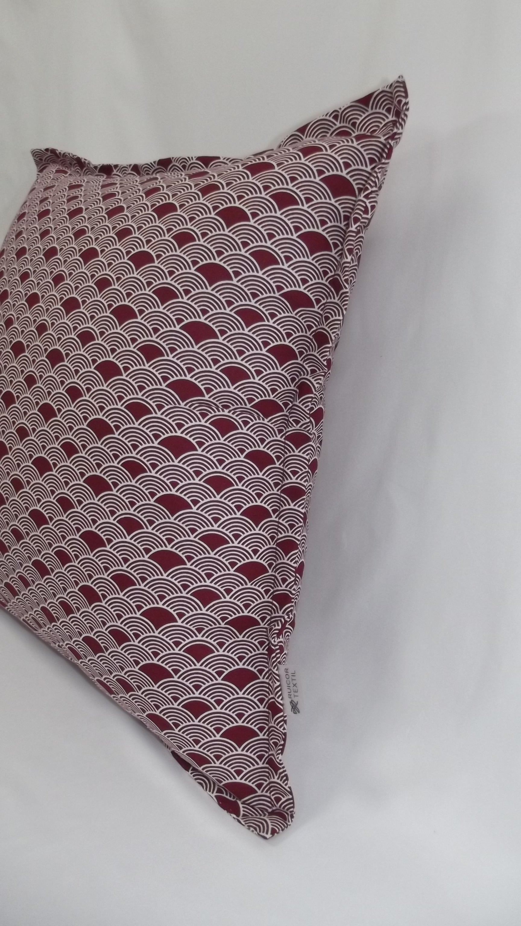 Cojín Nami Rojo| 100% Algodón (Con Relleno)