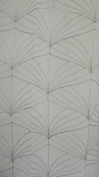 Visillo Alma Gris – Elegancia Bordada y Diseño Atemporal