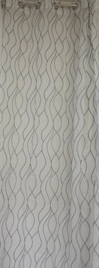 Visillo Carol – Elegancia Bordada y Diseño Moderno de Ondas