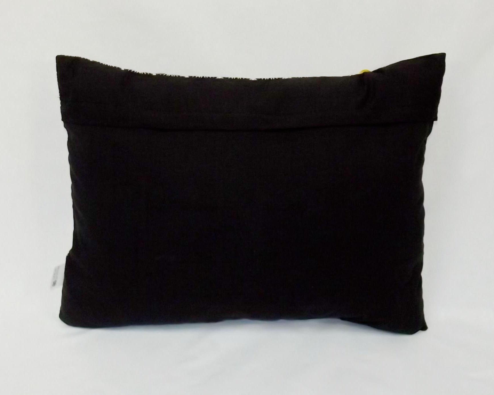 Cojín de Lujo Art Déco Raíz Negro y Oro (50x36 cm) – Con Relleno Incluido