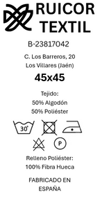 Cojín Decorativo "Sol Mostaza" – Estilo Boho
