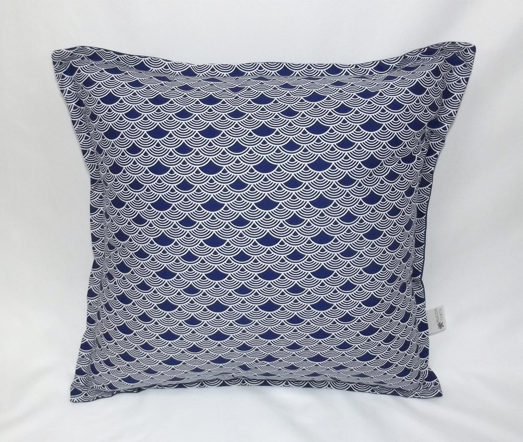 Cojín Nami Azul | 100% Algodón (Con Relleno)