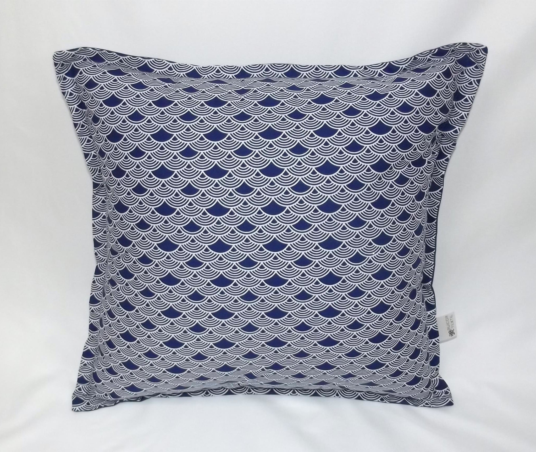 Cojín Nami Azul | 100% Algodón (Con Relleno)