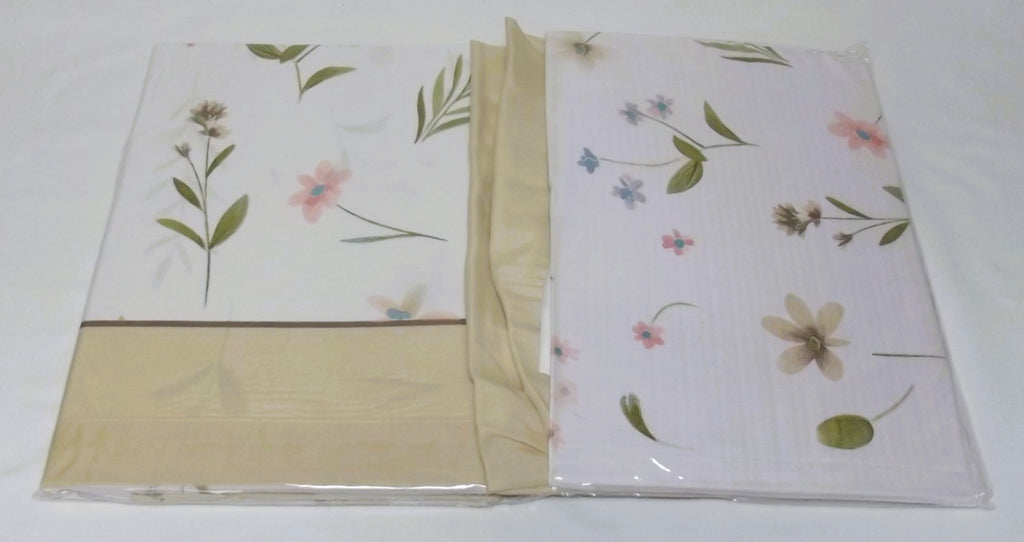 Juego de Sábanas Modelo Brisa – Frescura Floral y Estilo Natural