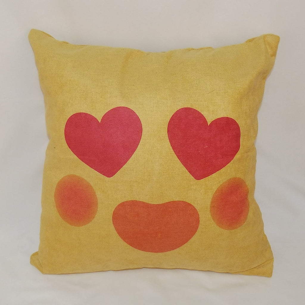 Cojín Decorativo Emoji 45x45 cm – Cojines Juveniles con Relleno de 250gr