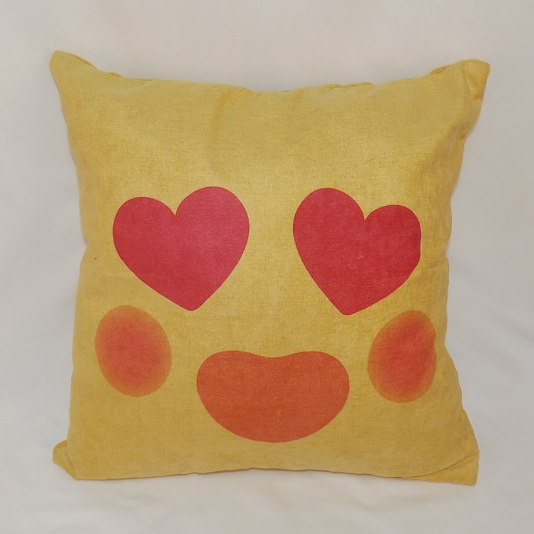 Cojín Decorativo Emoji 45x45 cm – Cojines Juveniles con Relleno de 250gr