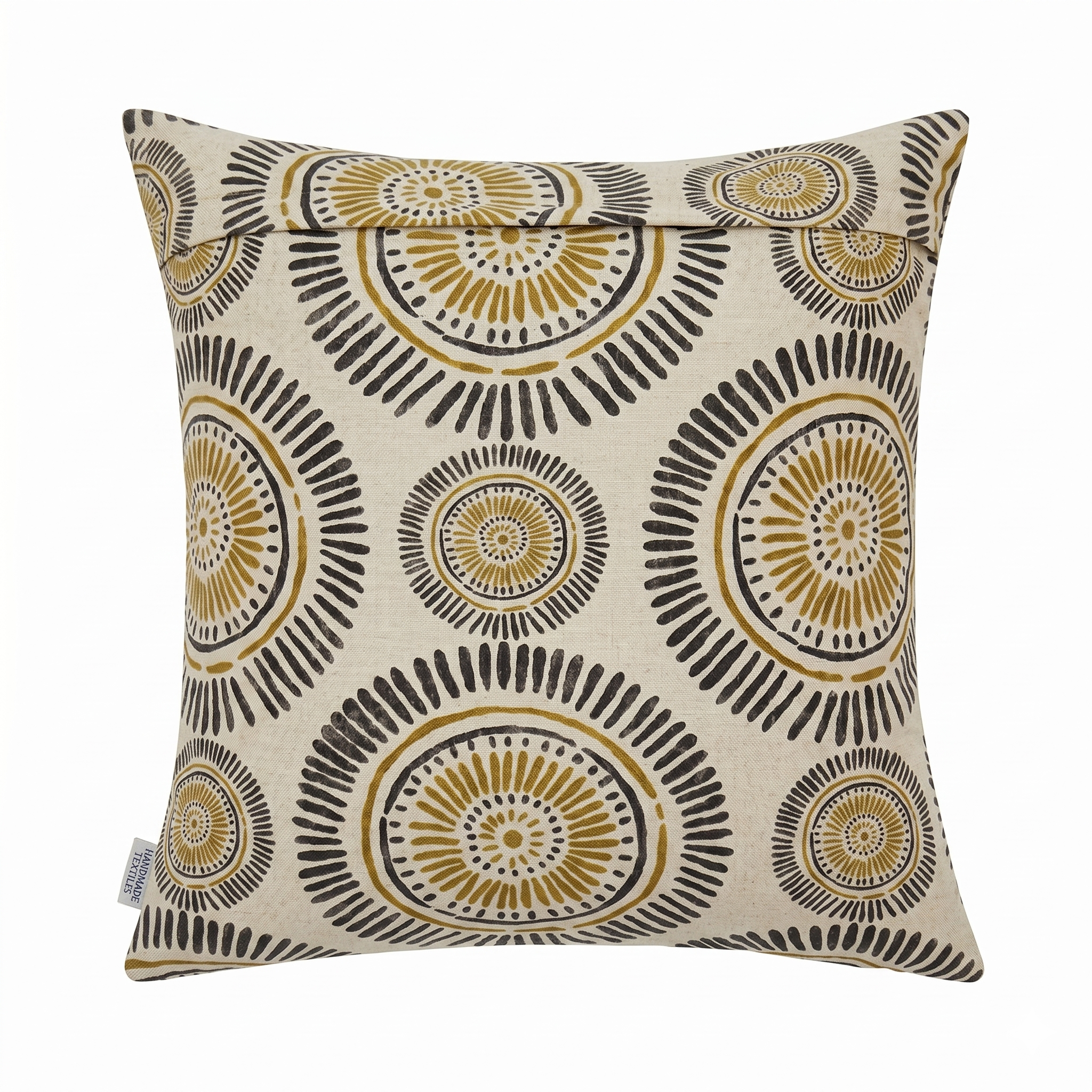 Sol Mostaza Liso _ Estilo Boho con relleno incluido