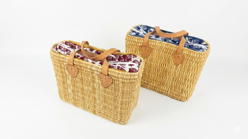 Capricho Artesano: Bolso de Mano "Zoco Floral" (Small Edition)