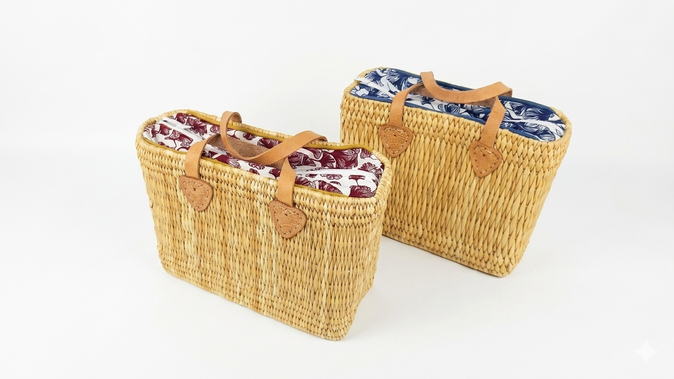 Capricho Artesano: Bolso de Mano "Zoco Floral" (Small Edition)